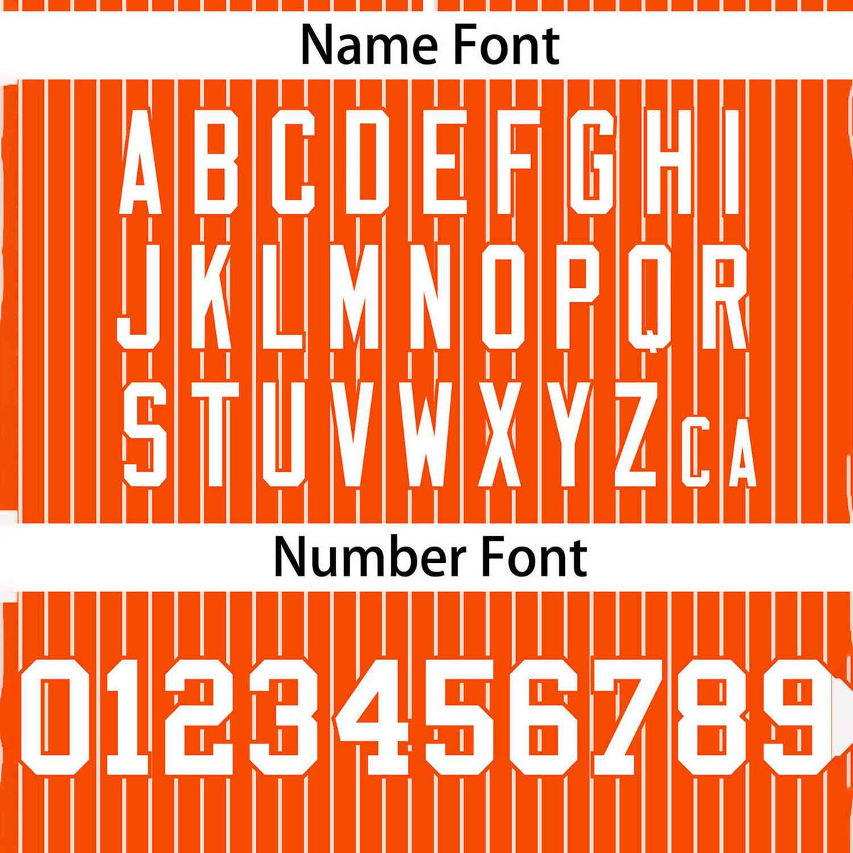 Custom Orange White Stripe Fashion Authentic Two-Button Baseball Jersey