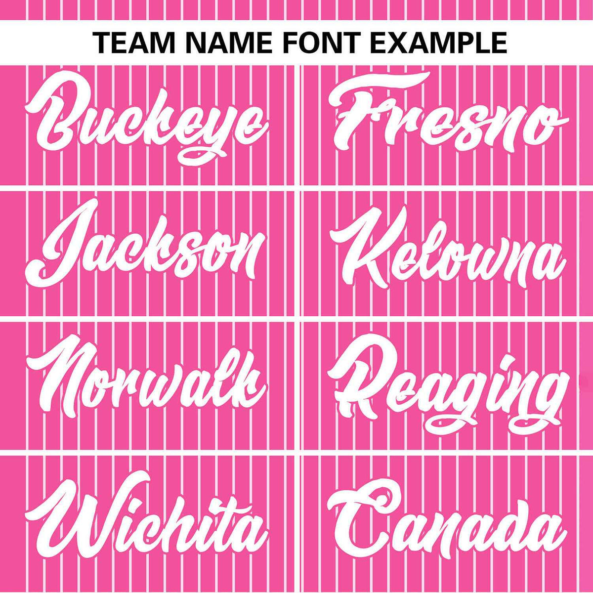 Custom Pink White Stripe Fashion Authentic Two-Button Baseball Jersey