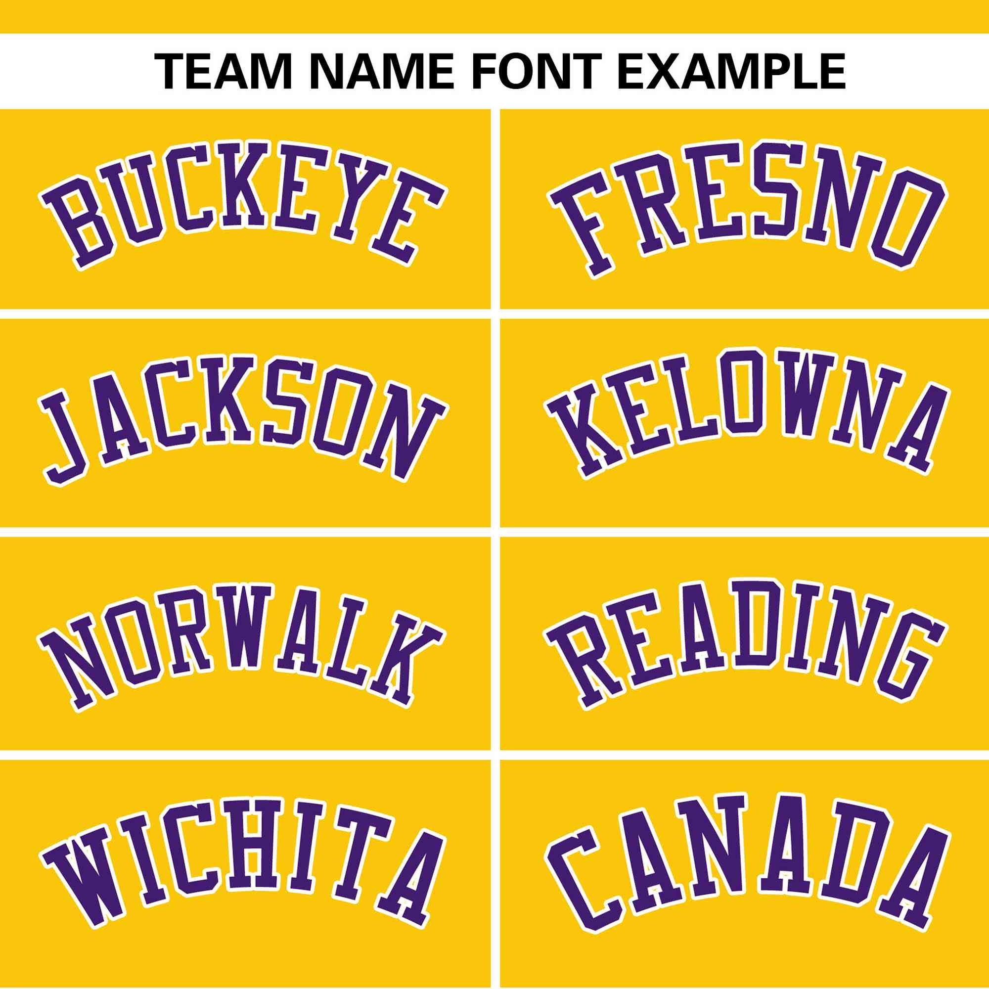 Custom Gold White-Purple Color Block Personalized Authentic Two-Button Baseball Jersey