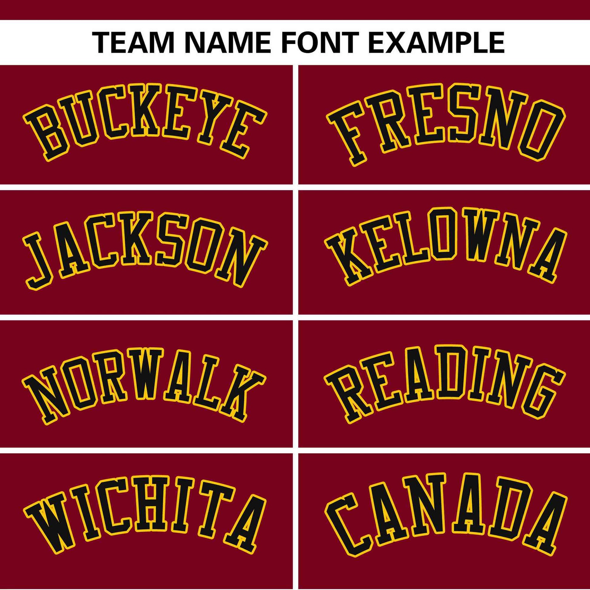 Custom Crimson Black-Gold Color Block Personalized Authentic Two-Button Baseball Jersey
