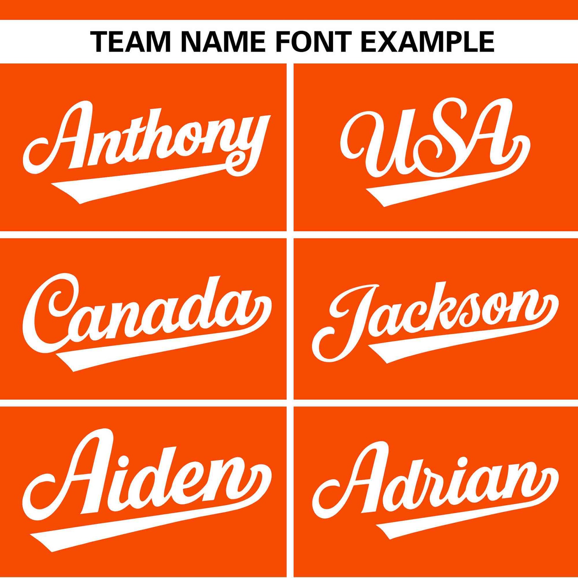 Custom Orange White Color Block Personalized Authentic Two-Button Baseball Jersey