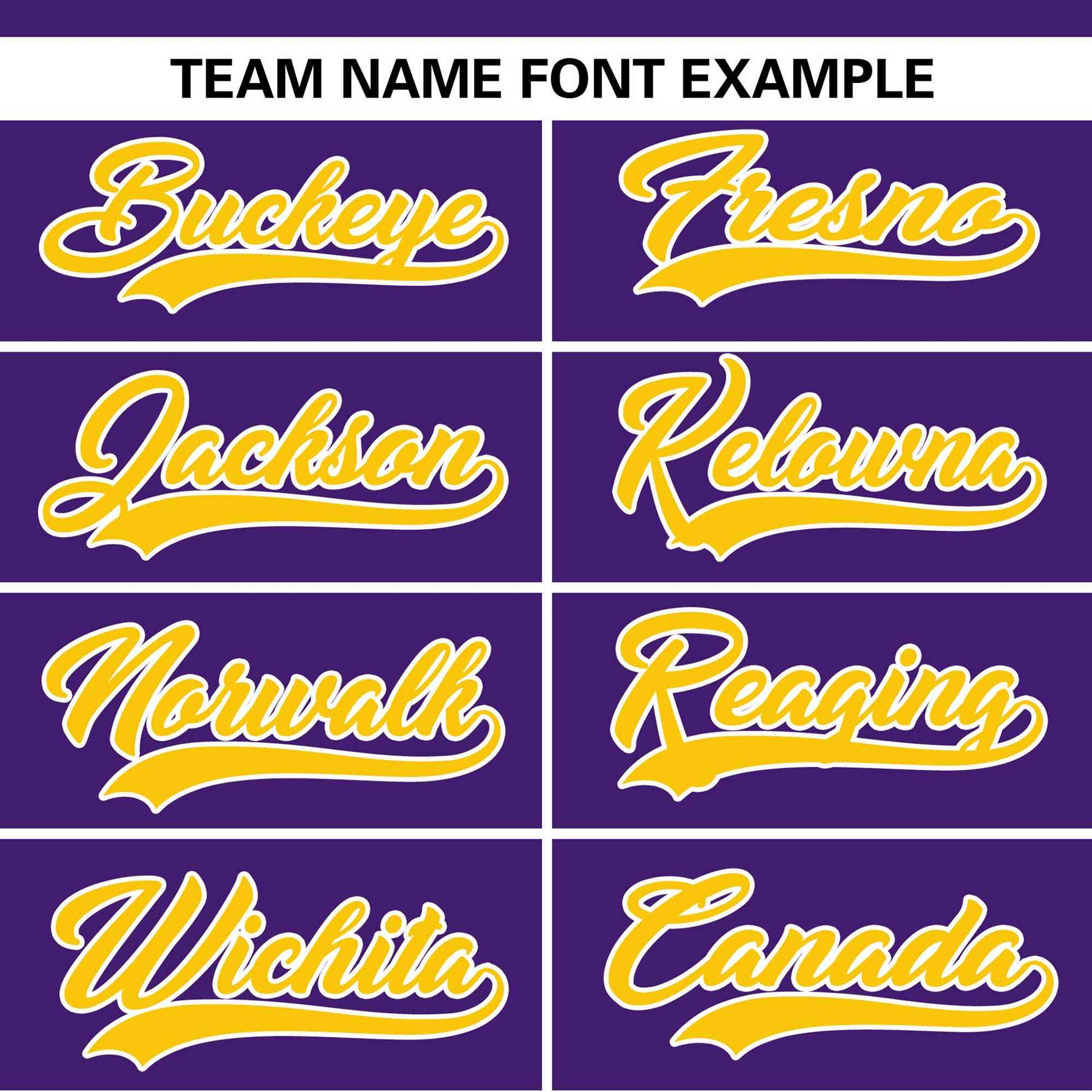 Custom Purple White-Gold Color Block Personalized Authentic Two-Button Baseball Jersey