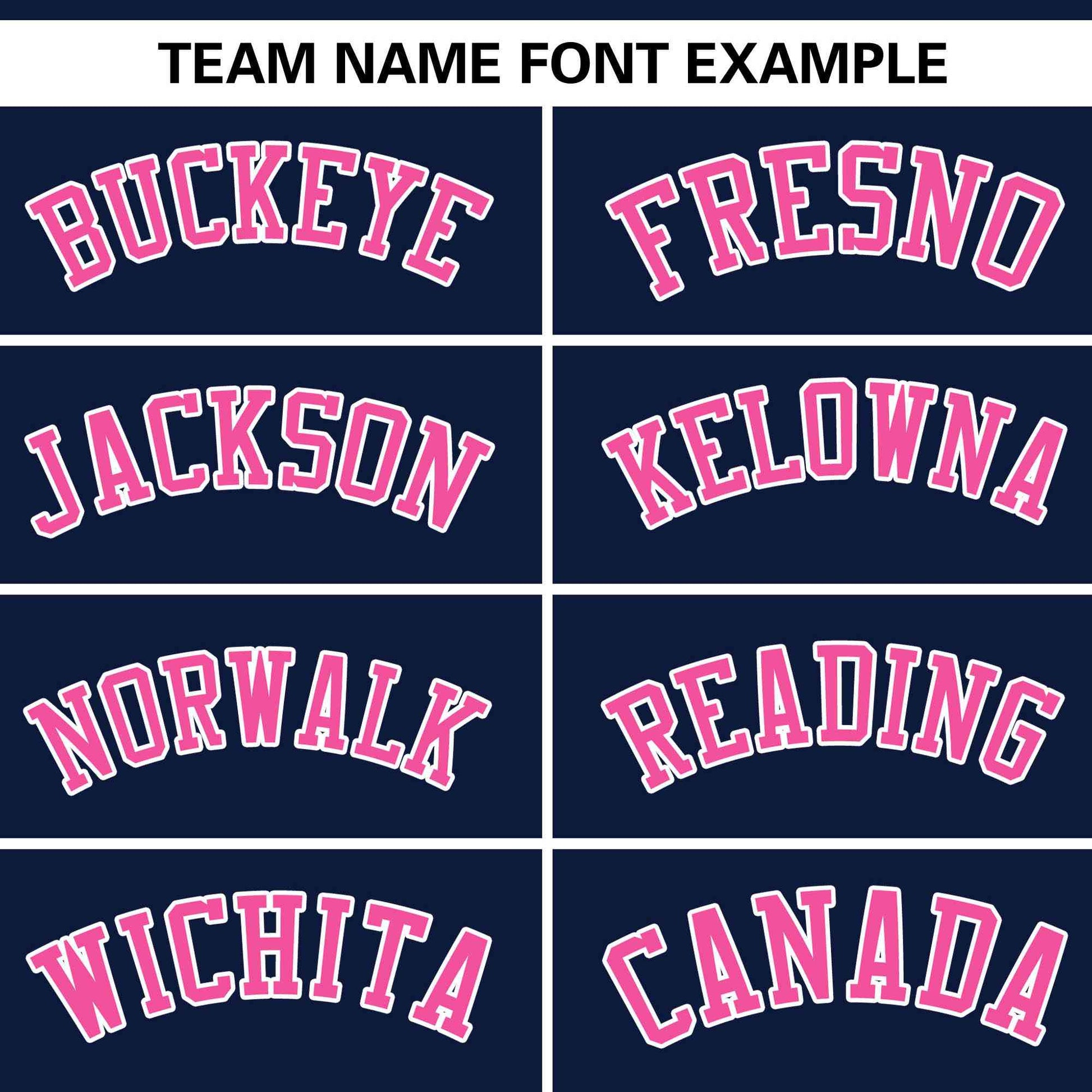 Custom Navy White-Pink Color Block Personalized V-Neck Authentic Pullover Baseball Jersey