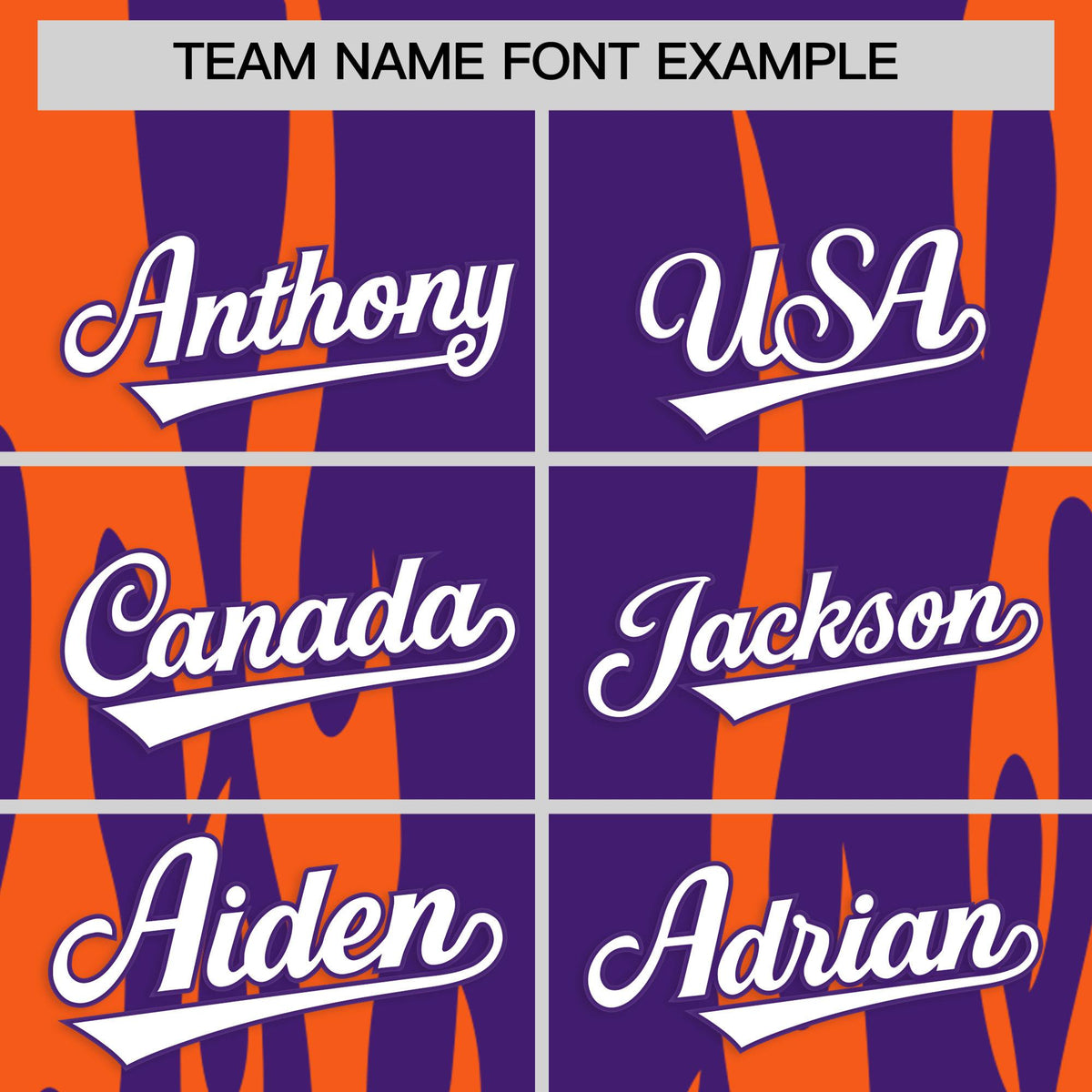 Custom Purple Orange Flame Pattern Authentic Pullover Baseball Jersey