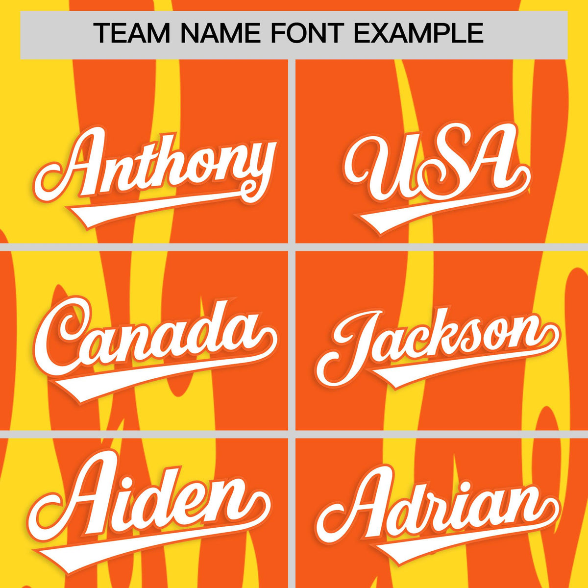 Custom Orange Gold Flame Pattern Authentic Pullover Baseball Jersey