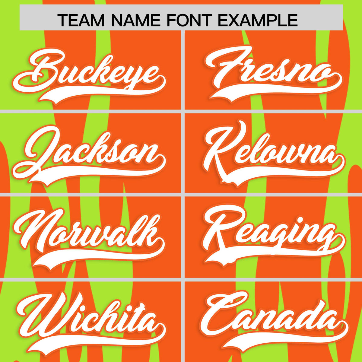 Custom Orange Neon Green Flame Pattern Authentic Pullover Baseball Jersey