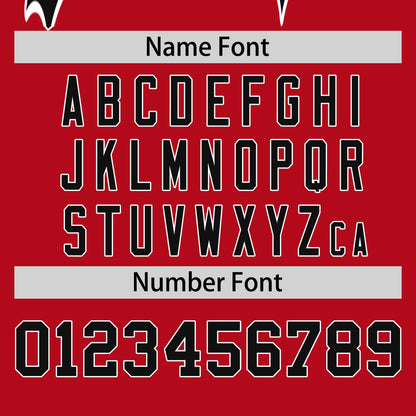 Custom Red Black Personalized Horizontal Stripe Authentic Pullover Baseball Jersey