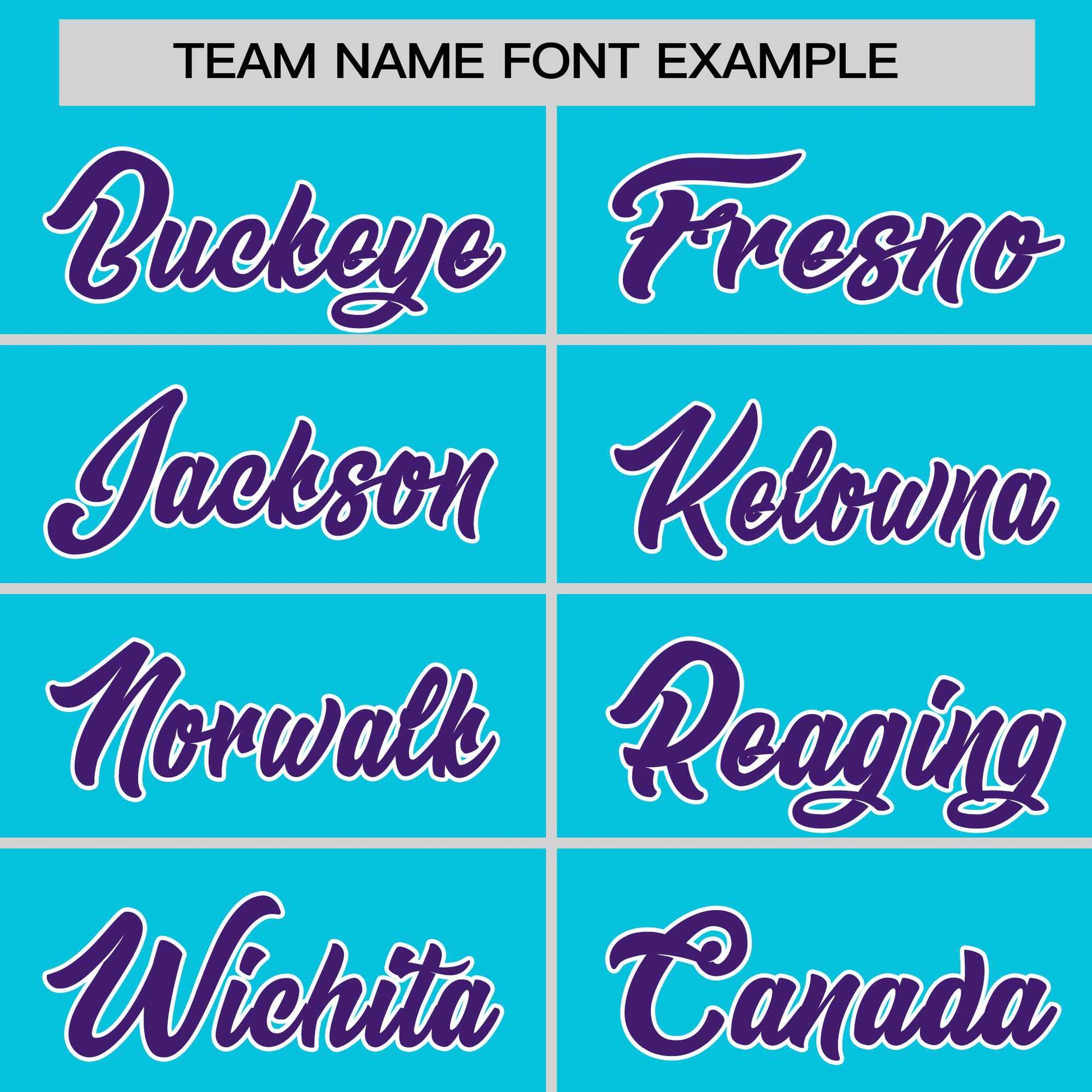 Custom Sky Blue Purple-White Personalized Horizontal Stripe Authentic Pullover Baseball Jersey