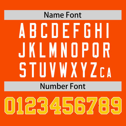 Custom Orange Gold Personalized Raglan Sleeves Authentic Baseball Jersey