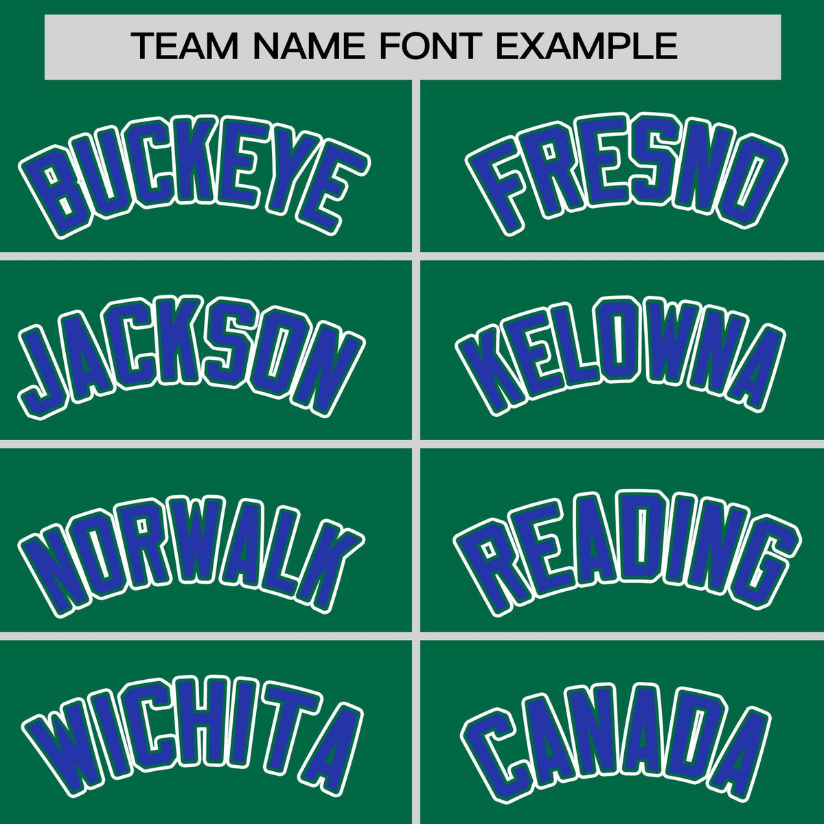 Custom Kelly Green Royal Personalized Classic Authentic Sleeveless Baseball Jersey