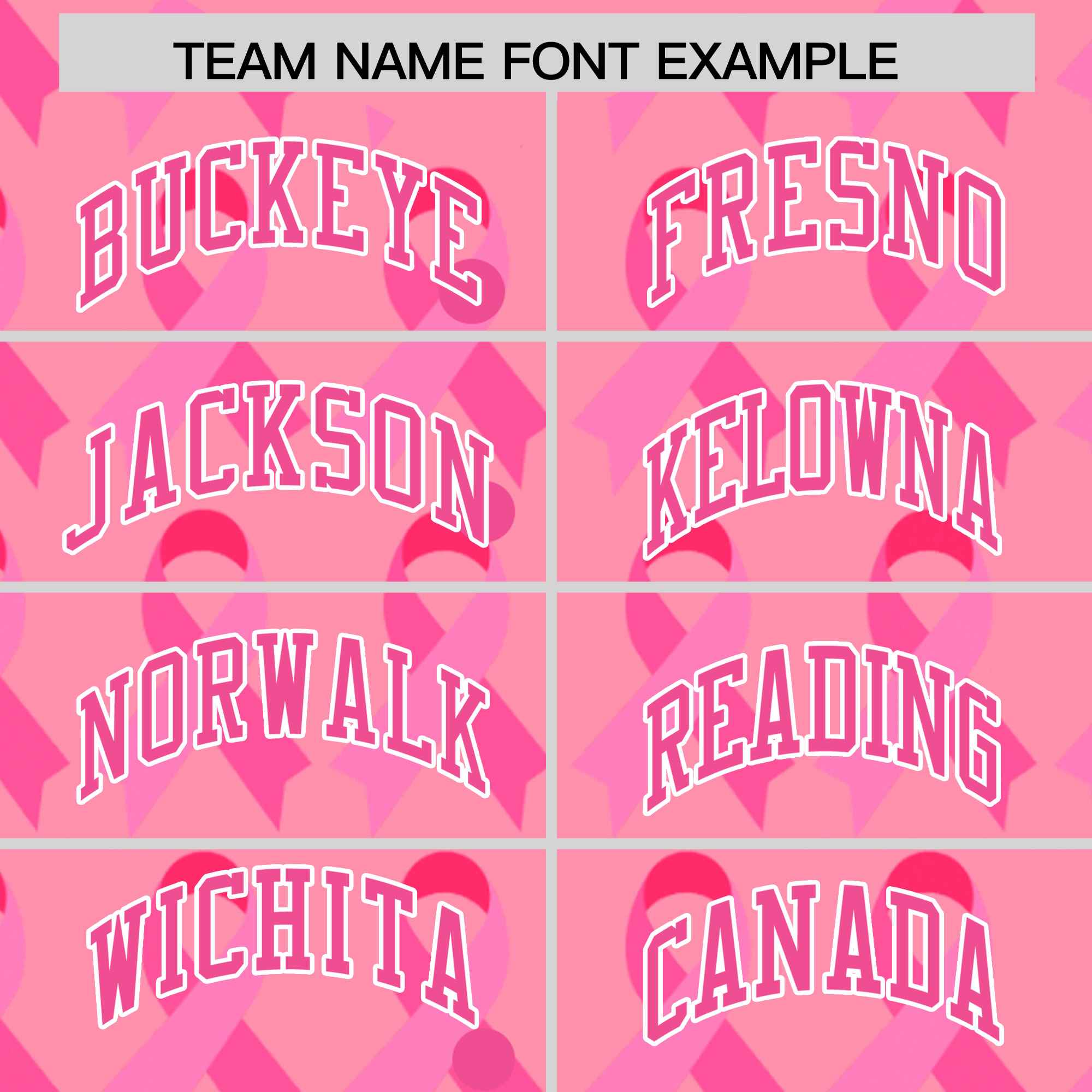 Custom Light Pink Pink Breast Cancer Awareness Month Pink Ribbon Authentic Baseball Jersey for Women