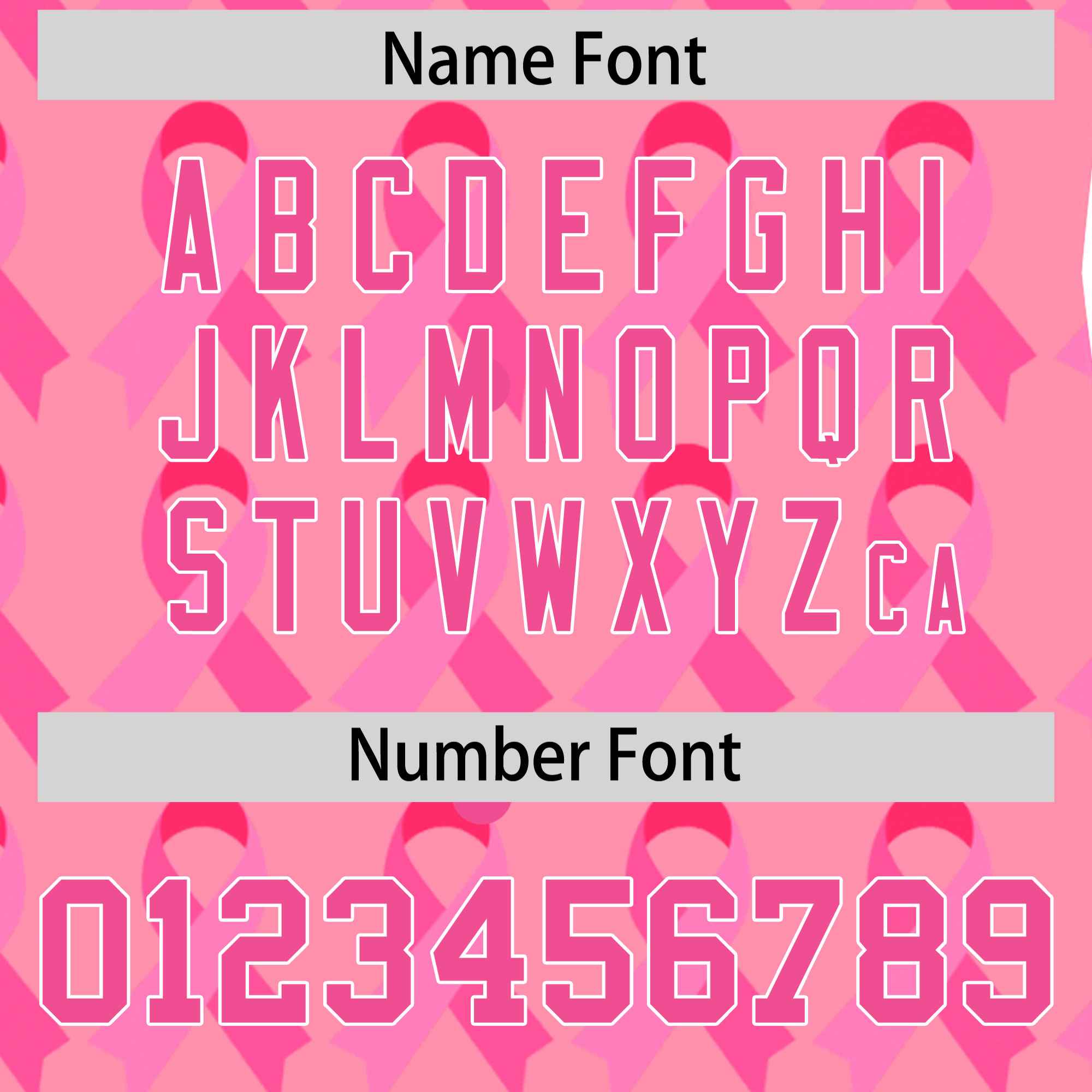 Custom Light Pink Pink Breast Cancer Awareness Month Pink Ribbon Authentic Baseball Jersey for Women