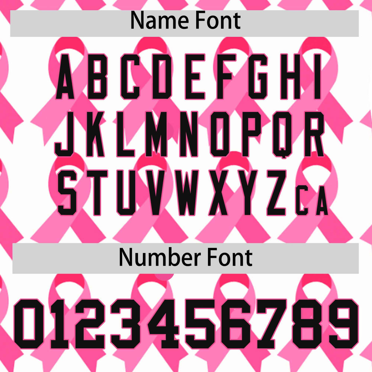 Custom White Black Breast Cancer Awareness Month Pink Ribbon Authentic Baseball Jersey for Women