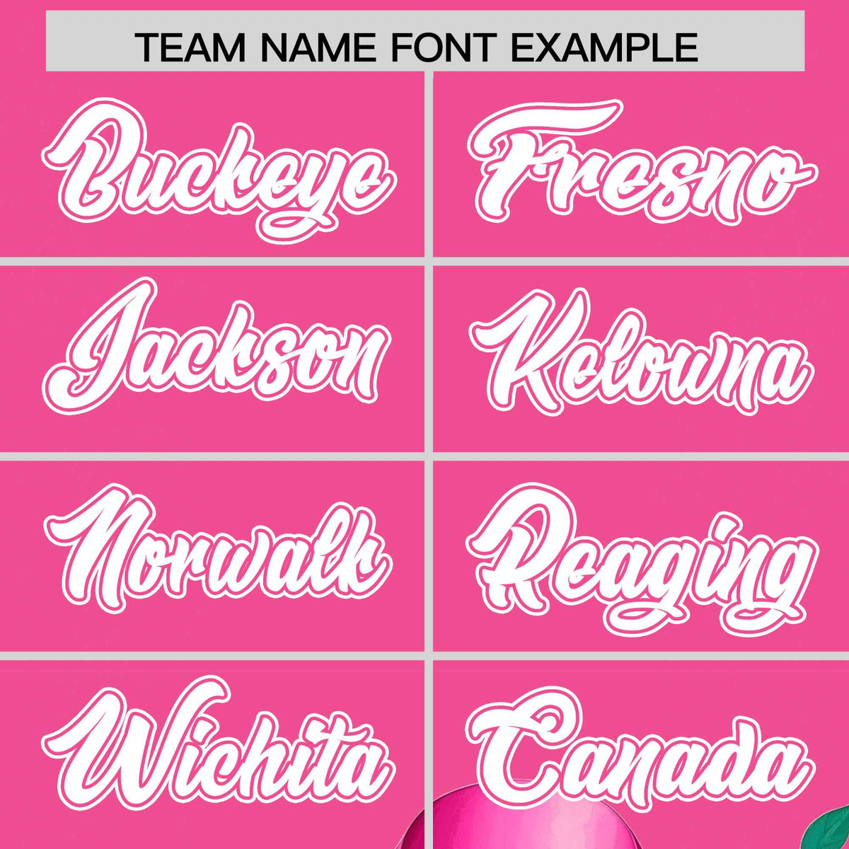 Custom Pink White Breast Cancer Awareness Month Pink Ribbon Authentic Baseball Jersey for Women