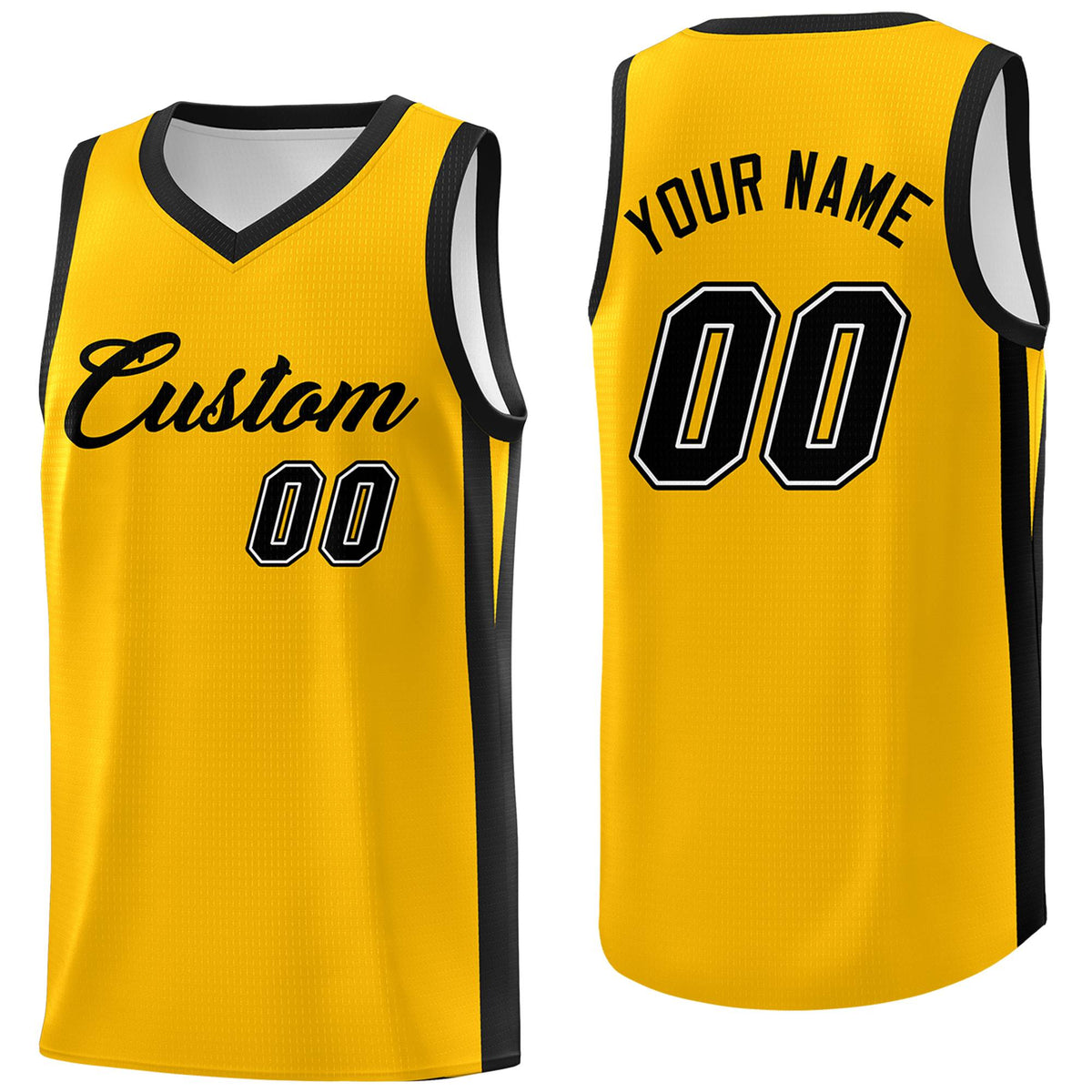 Custom Black White Classic Tops Mesh Sport Basketball Jersey