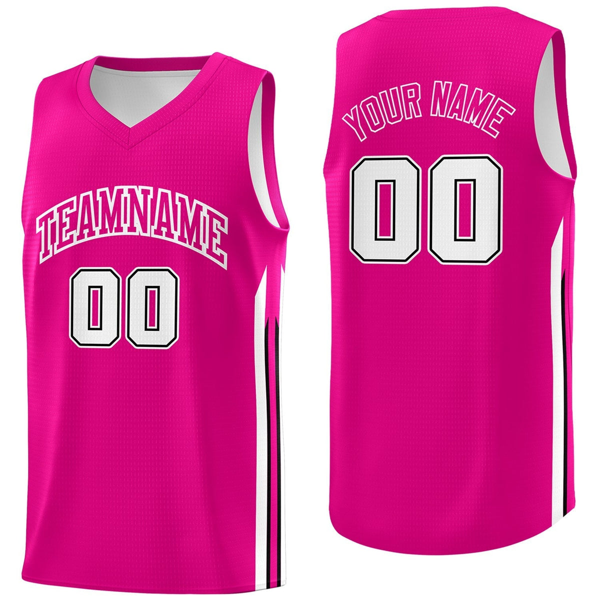 Custom Basketball Jersey Pink Classic Tops Men/Boy Athletic Basketball Jersey