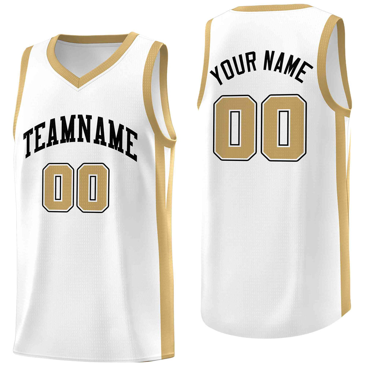 Custom Black White Classic Tops Mesh Sport Basketball Jersey