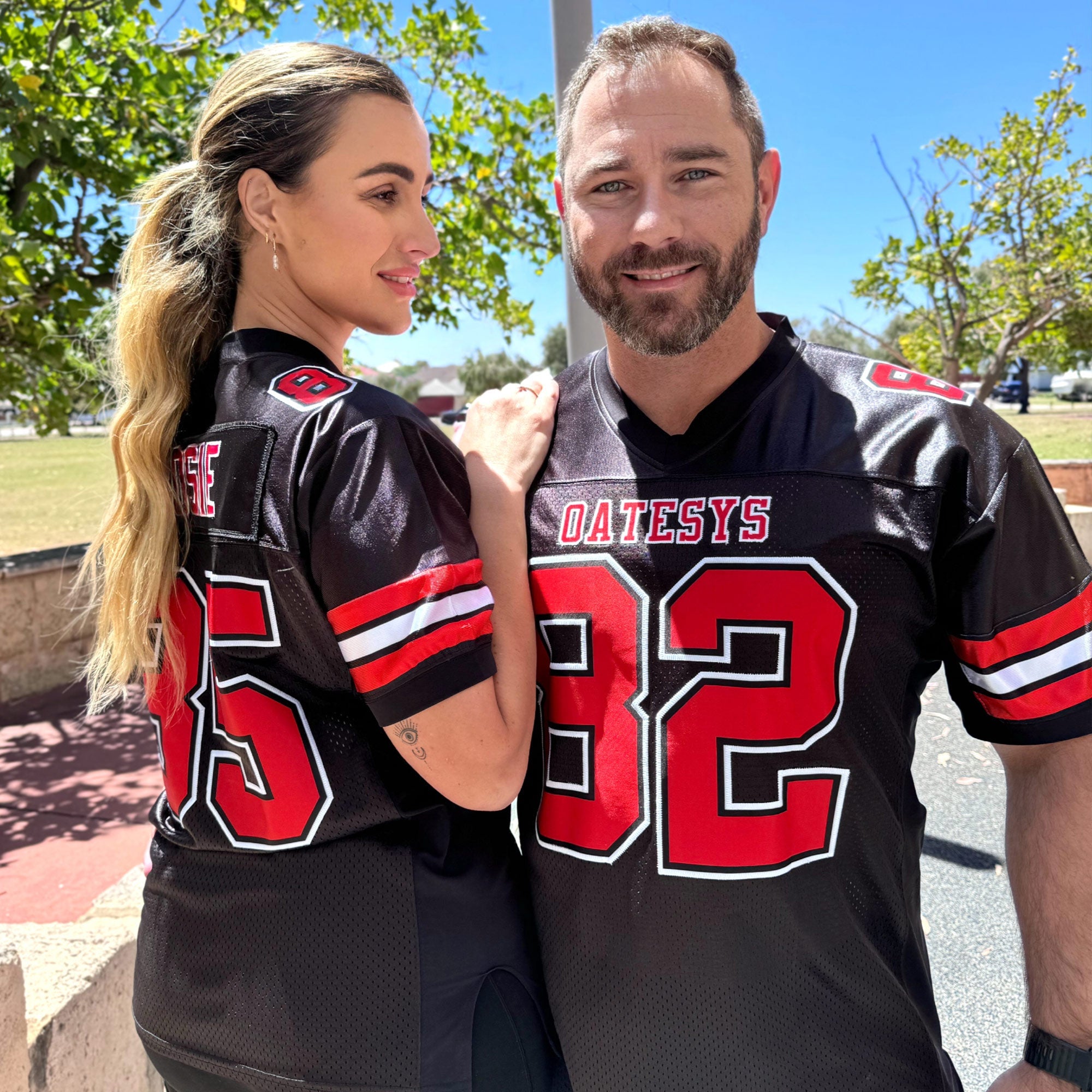 Custom White Royal-White Gradient Fashion Outdoor Authentic Football Jersey
