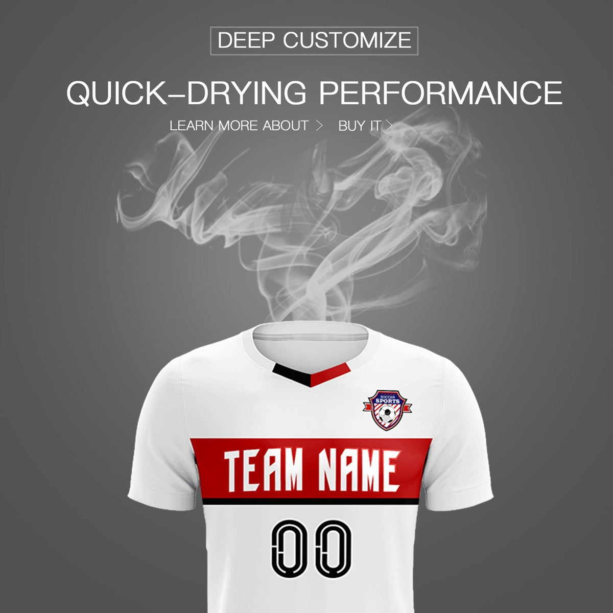 Custom White Classic Sports kit Football Shirt Jersey