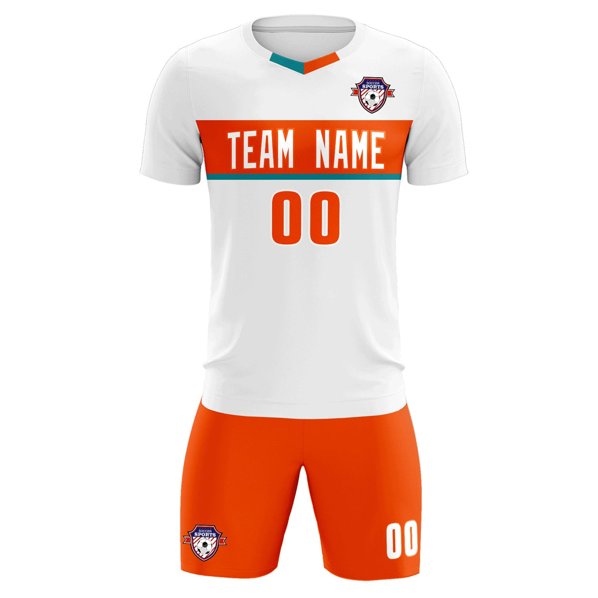 Custom White Classic Sports kit Football Shirt Jersey
