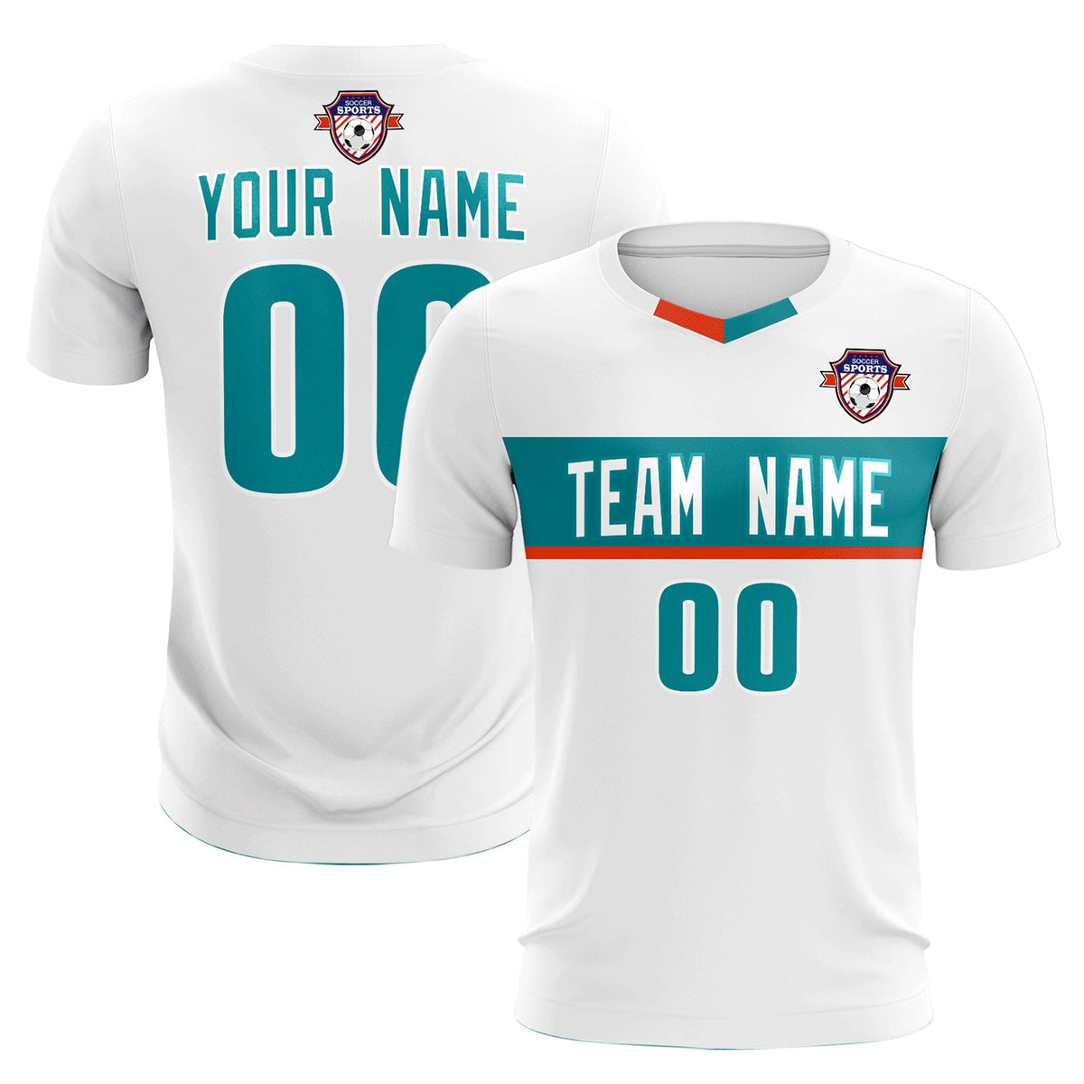 Custom White Classic Sports kit Football Shirt Jersey