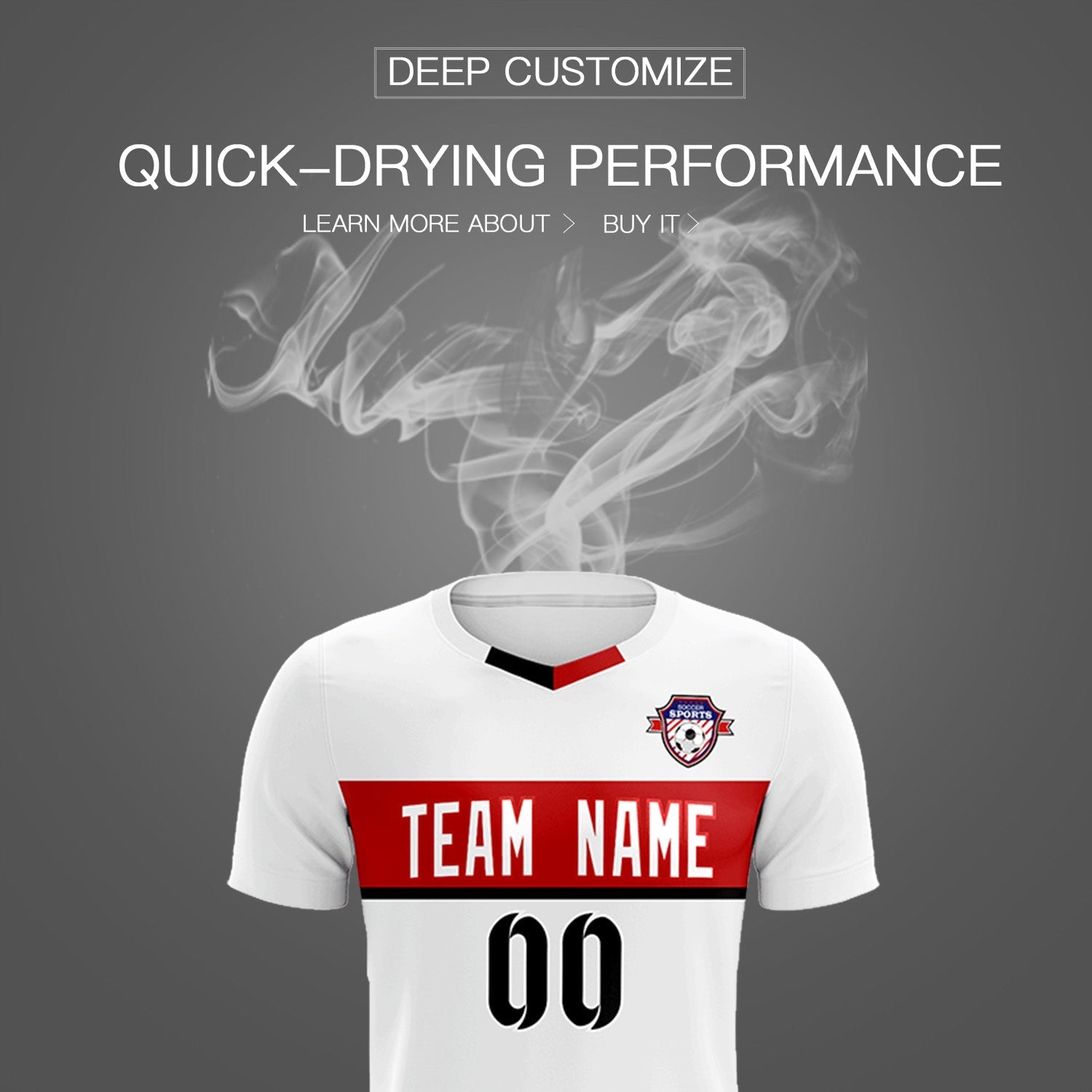 Custom White Classic Sports kit Football Shirt Jersey