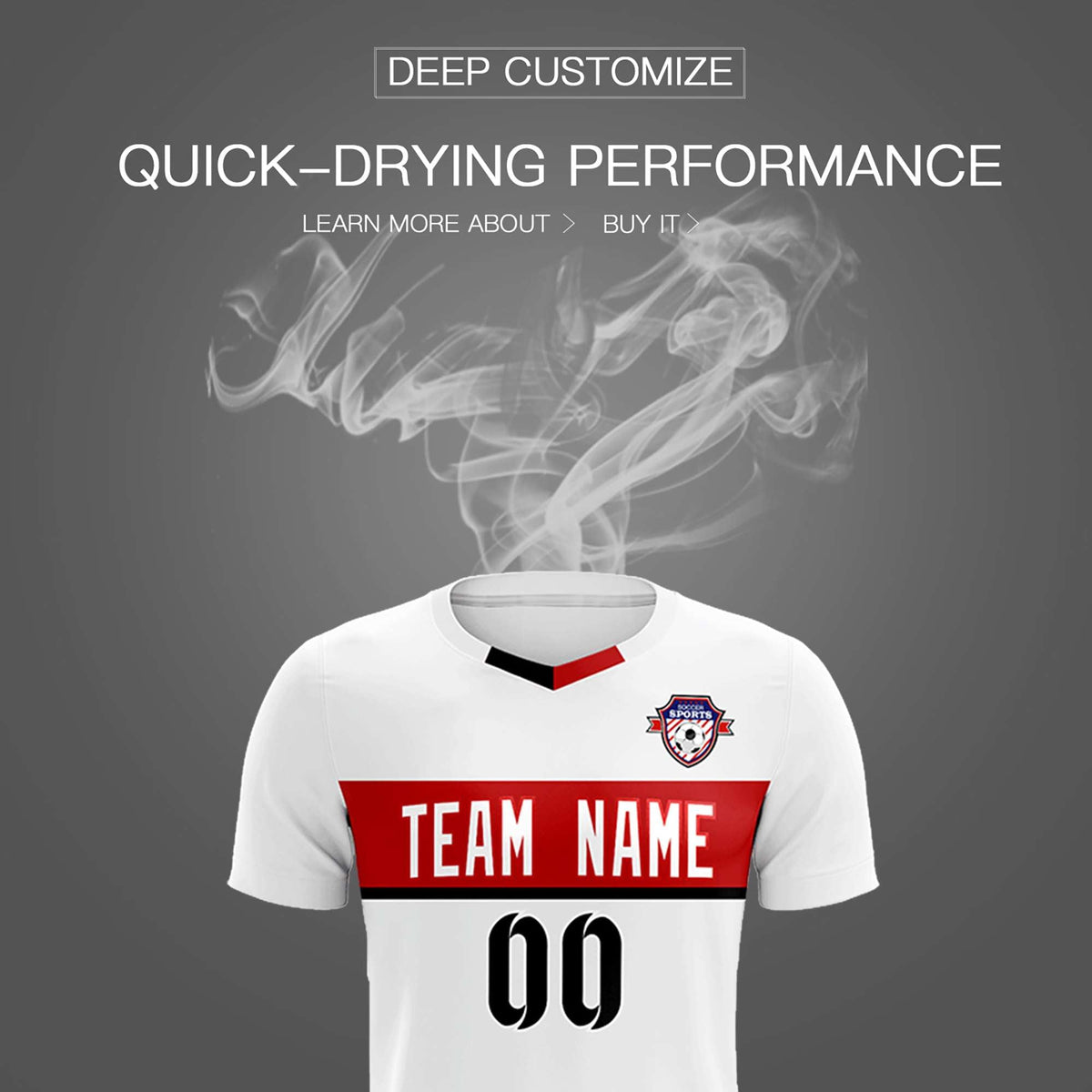 Custom White Classic Sports kit Football Shirt Jersey