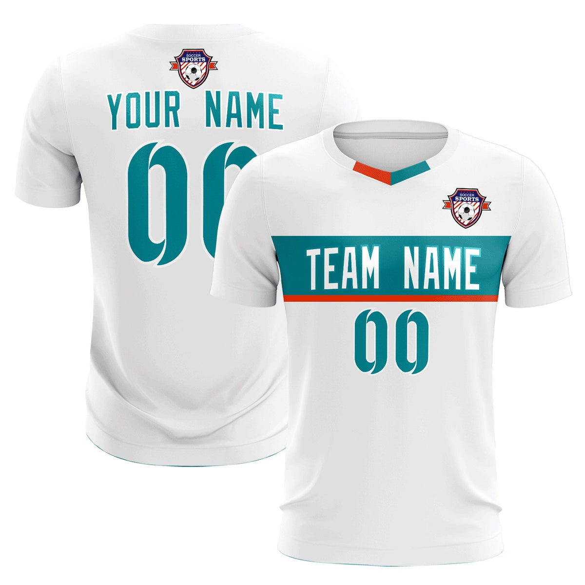 Custom White Classic Sports kit Football Shirt Jersey