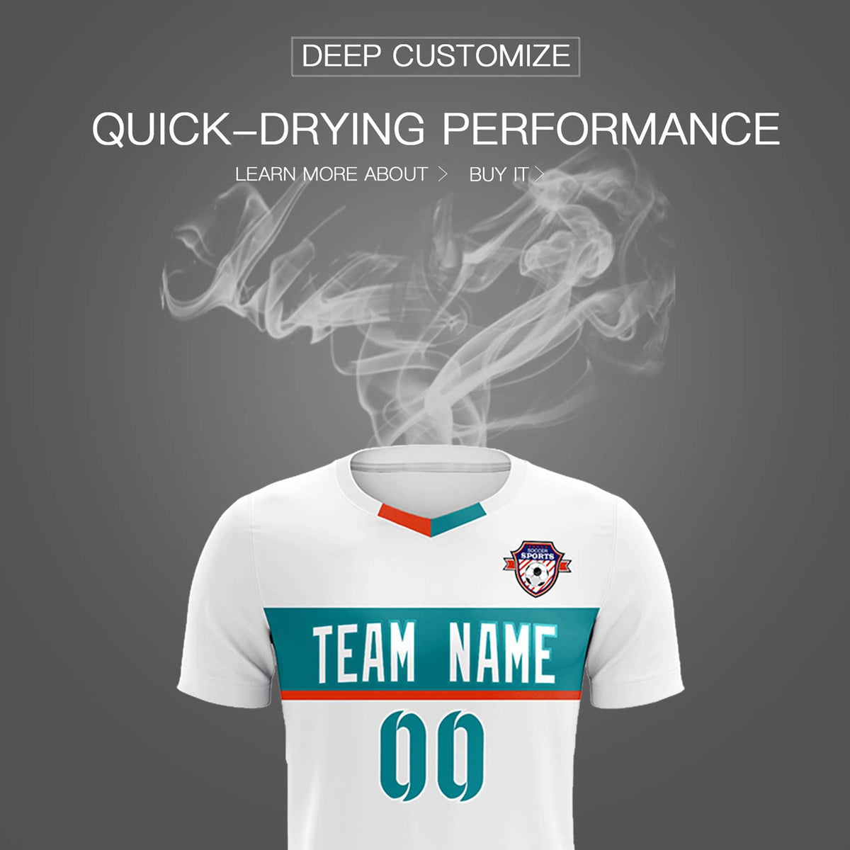 Custom White Classic Sports kit Football Shirt Jersey