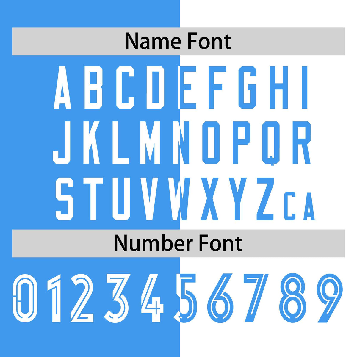 Custom Powder Blue White Neck Split Design Long Sleeve Performance T-Shirt