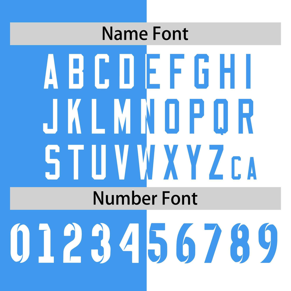 Custom Powder Blue White Neck Split Design Long Sleeve Performance T-Shirt