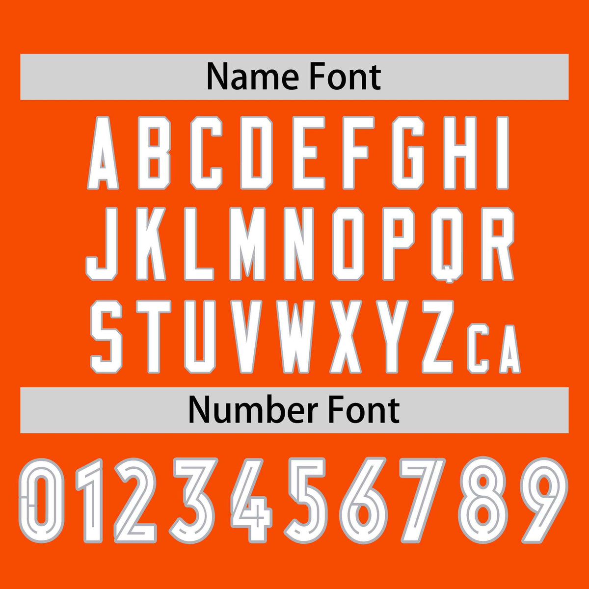 Custom Orange Gray Crew Neck Split Design Long Sleeve Performance T-Shirt