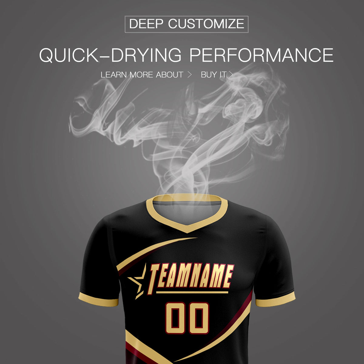 Custom Black Khaki Color Block Training Uniform For Men Soccer Sets Jersey