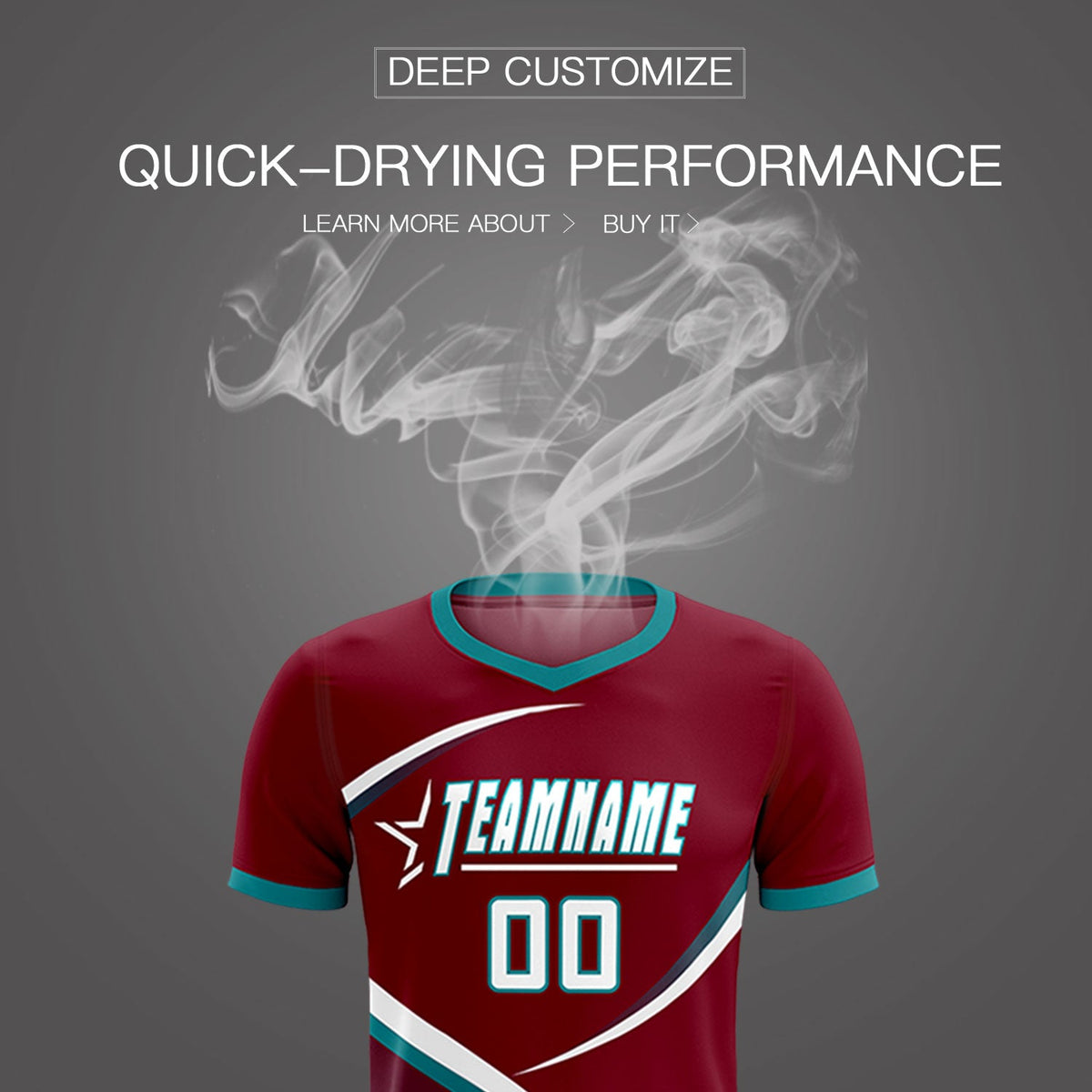 Custom Crimson Aqua Color Block Training Uniform For Men Soccer Sets Jersey