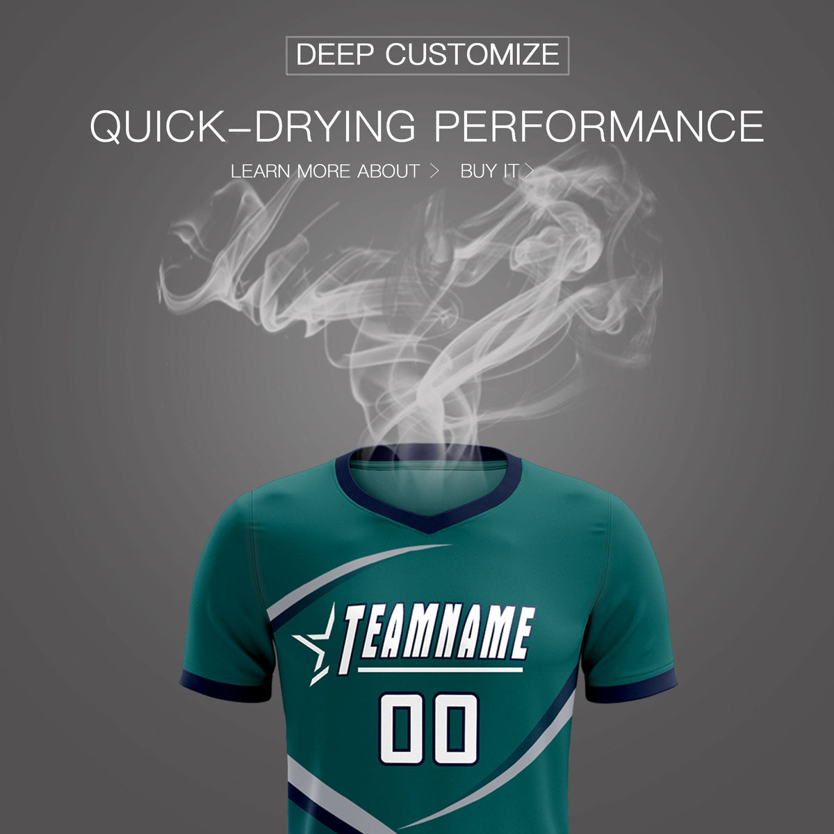 Custom Aqua Navy Color Block Training Uniform For Men Soccer Sets Jersey