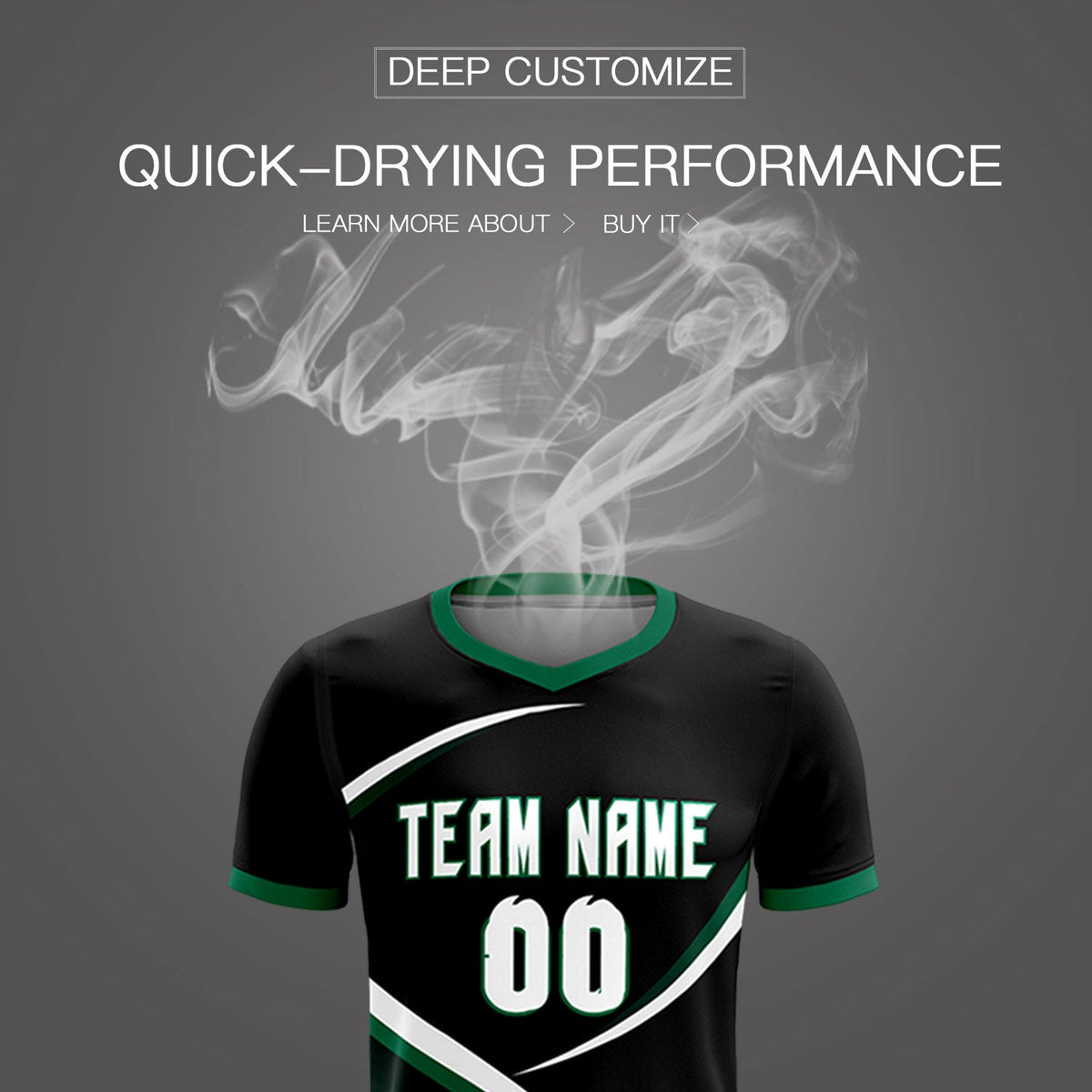 Custom Black Kelly Green Color Block Training Uniform For Men Soccer Sets Jersey