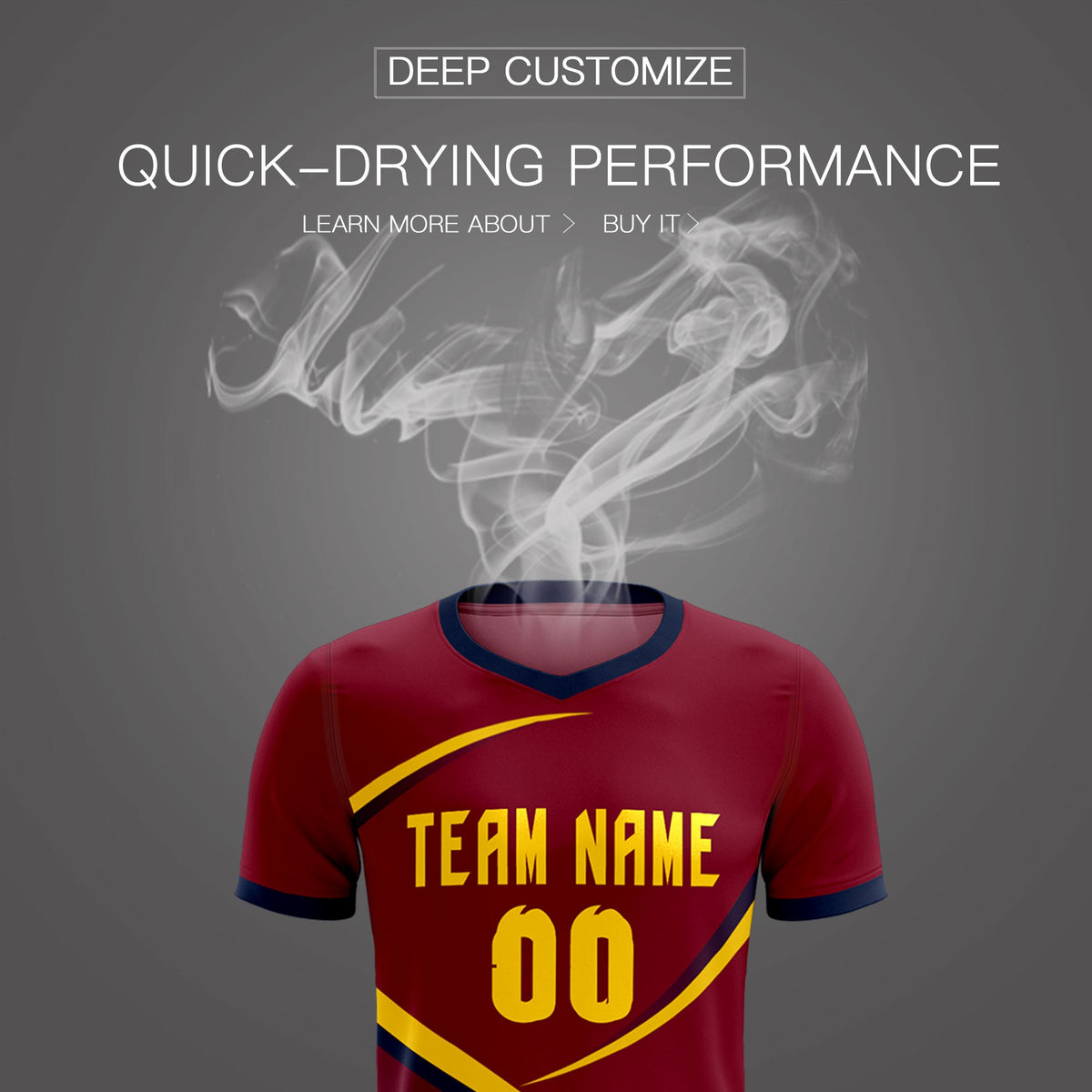 Custom Crimson Navy Color Block Training Uniform For Men Soccer Sets Jersey