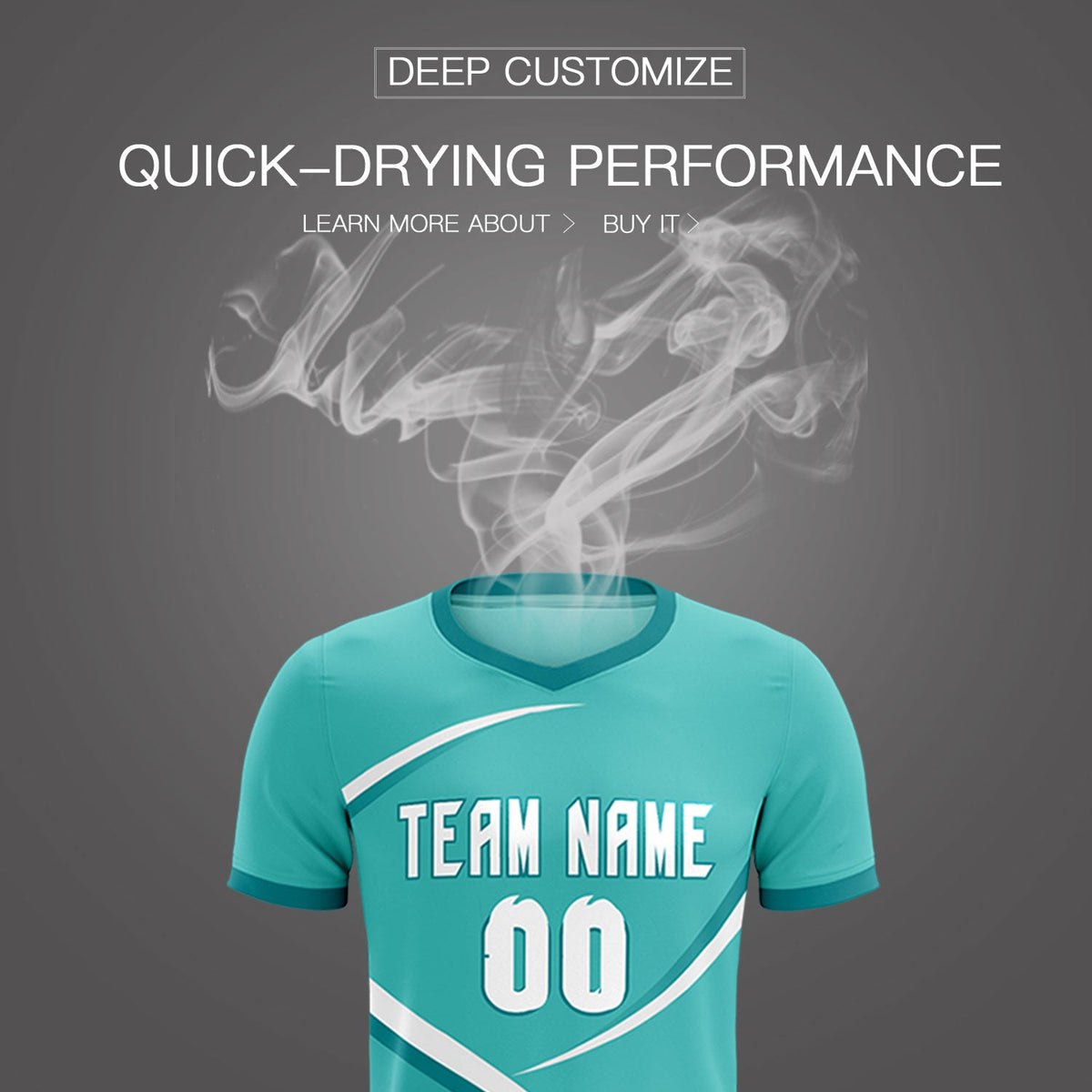 Custom Bright Green Aqua Color Block Training Uniform For Men Soccer Sets Jersey