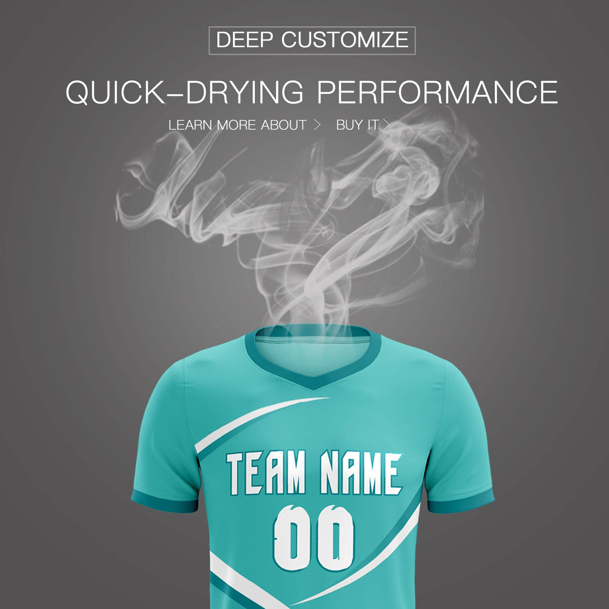 Custom Bright Green Aqua Color Block Training Uniform For Men Soccer Sets Jersey