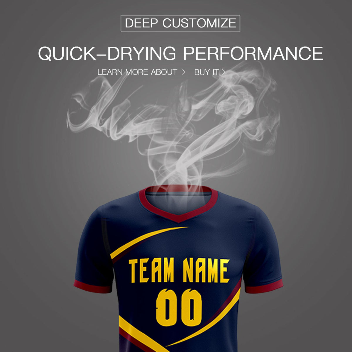 Custom Navy Navy Color Block Training Uniform For Men Soccer Sets Jersey