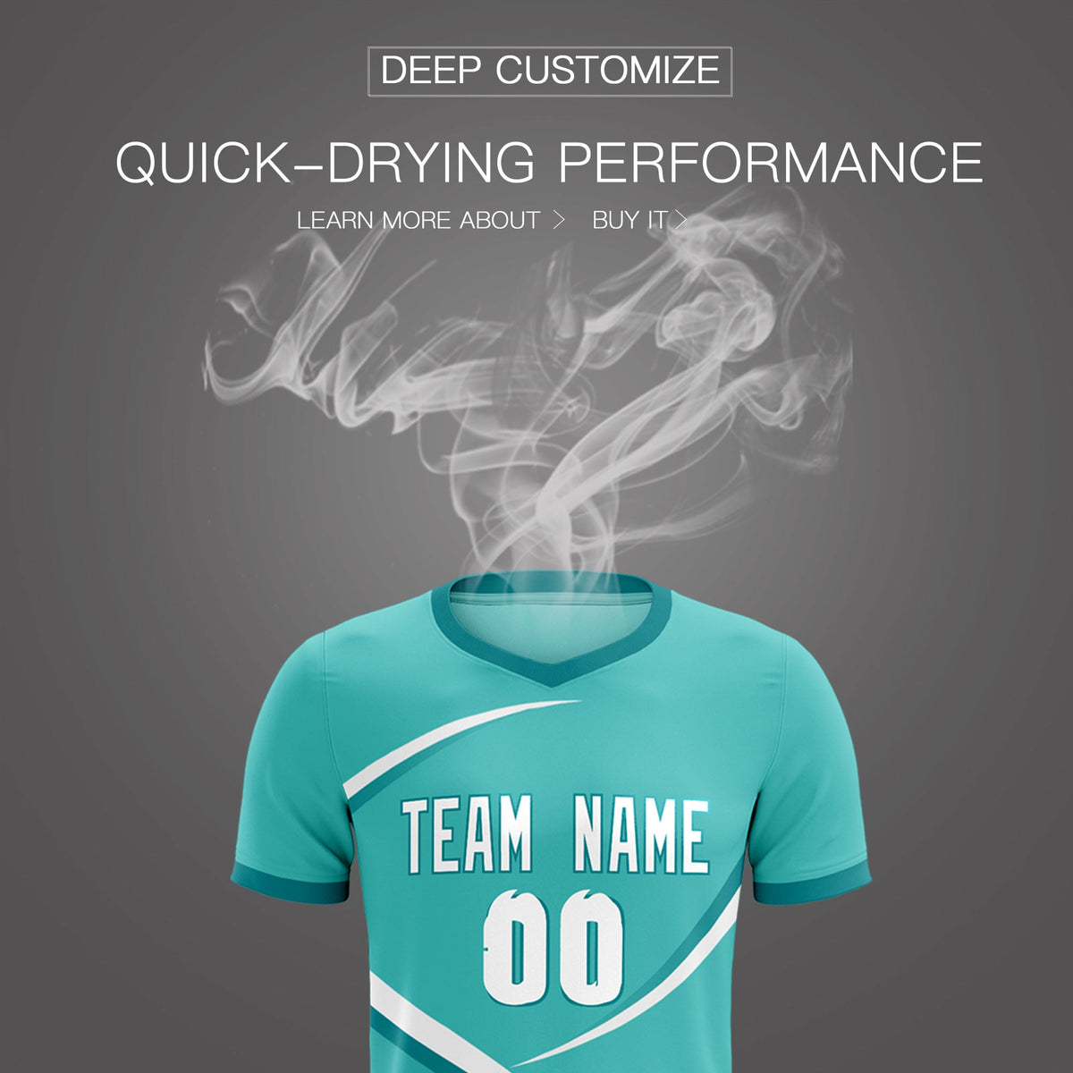 Custom Bright Green Aqua Color Block Training Uniform For Men Soccer Sets Jersey