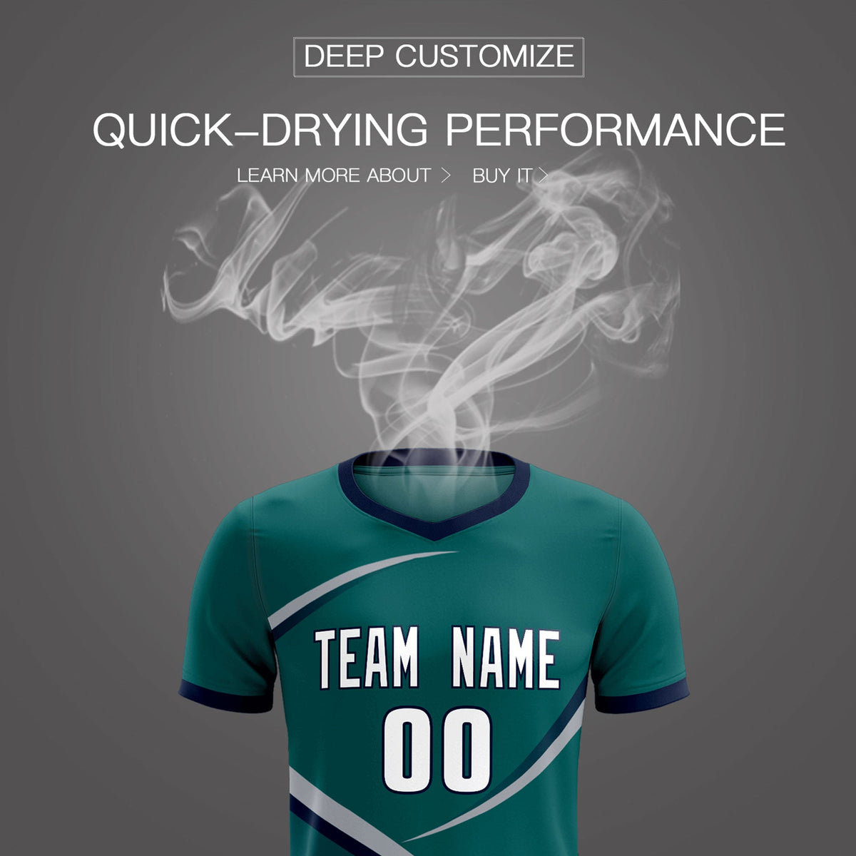 Custom Aqua Navy Color Block Training Uniform For Men Soccer Sets Jersey