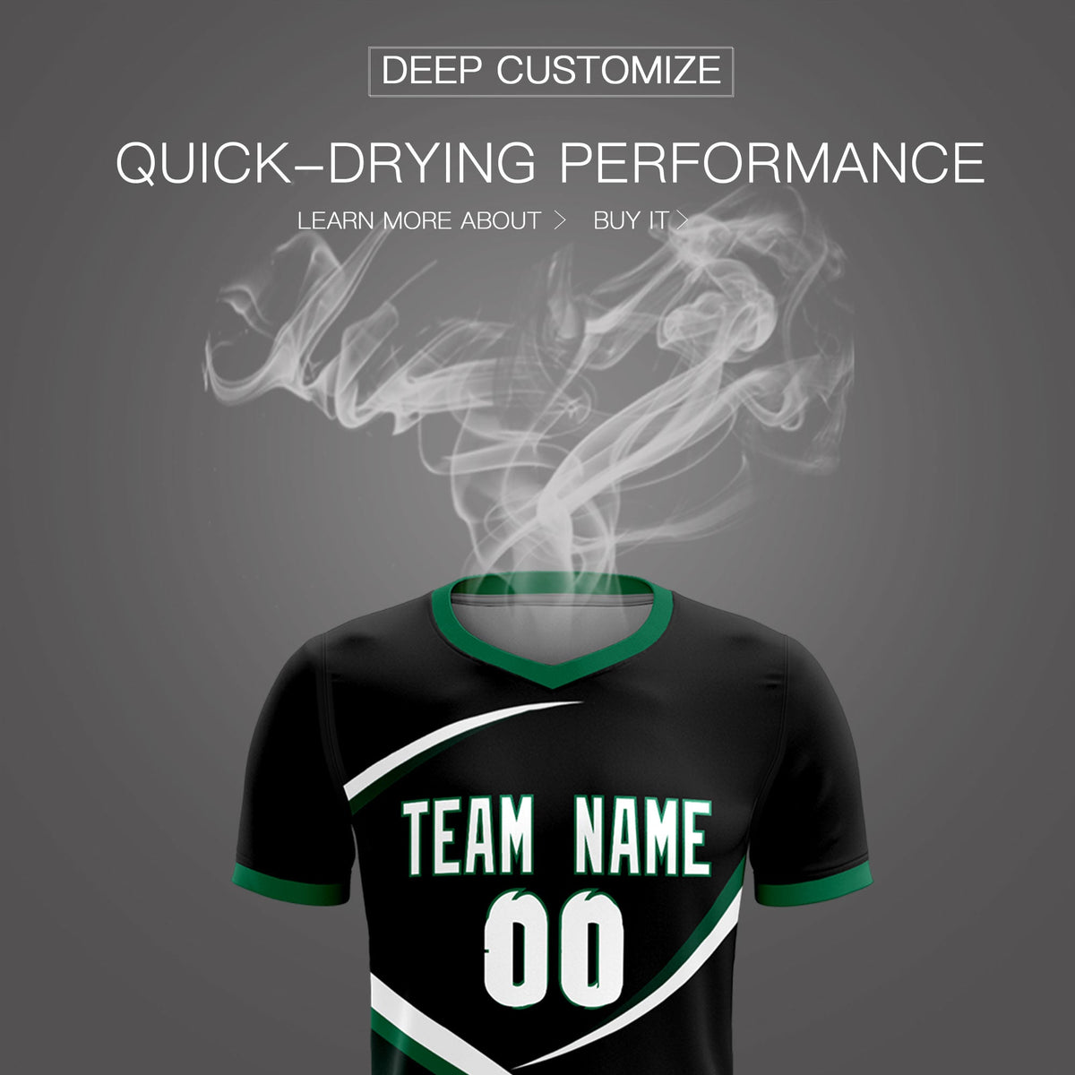 Custom Black Kelly Green Color Block Training Uniform For Men Soccer Sets Jersey