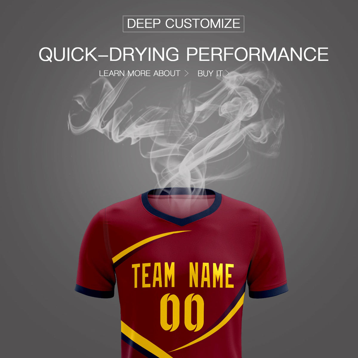 Custom Crimson Navy Color Block Training Uniform For Men Soccer Sets Jersey