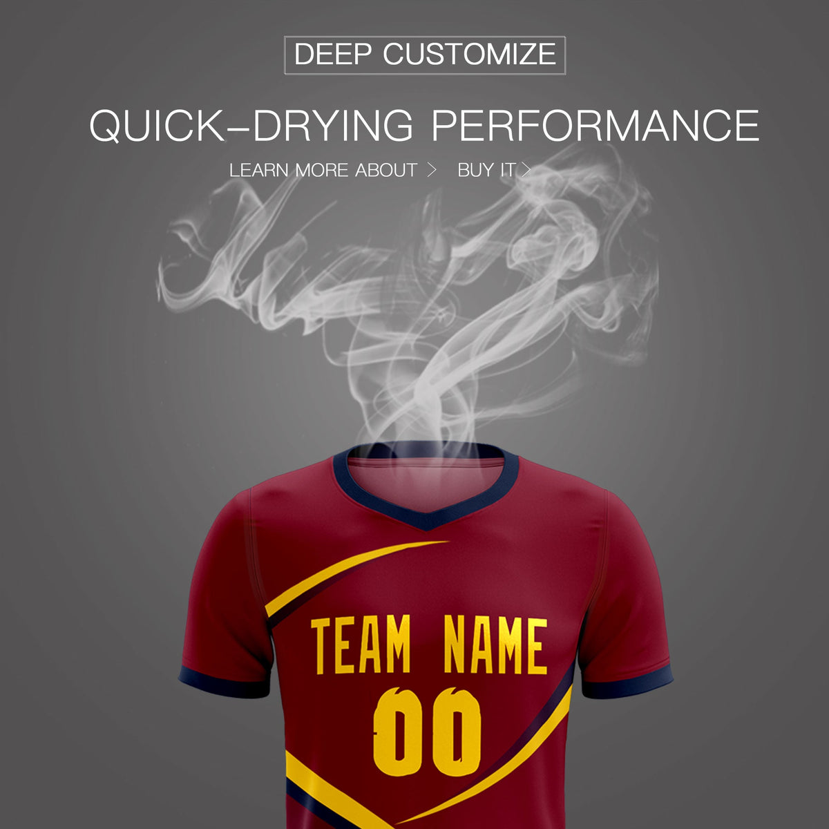 Custom Crimson Navy Color Block Training Uniform For Men Soccer Sets Jersey