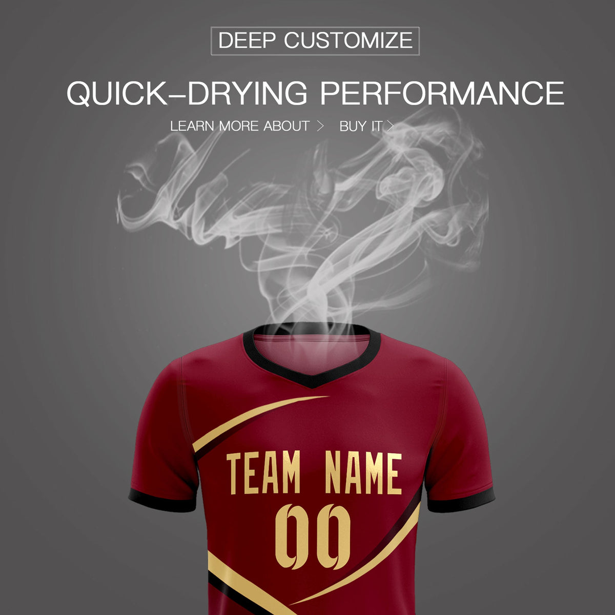 Custom Crimson Black Color Block Training Uniform For Men Soccer Sets Jersey