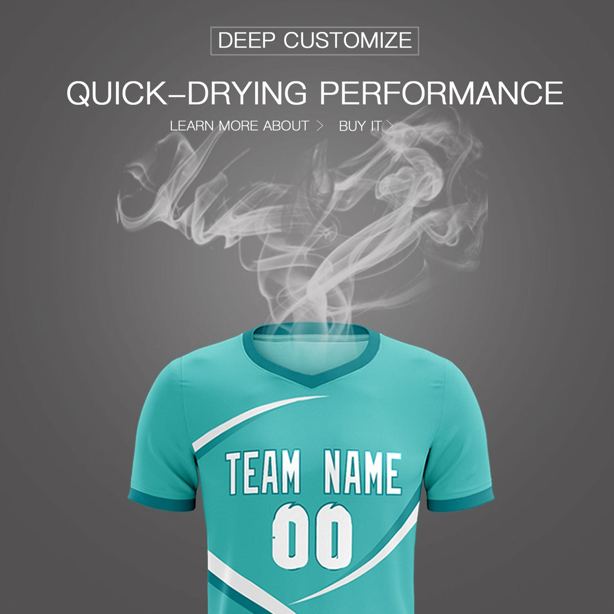 Custom Bright Green Aqua Color Block Training Uniform For Men Soccer Sets Jersey