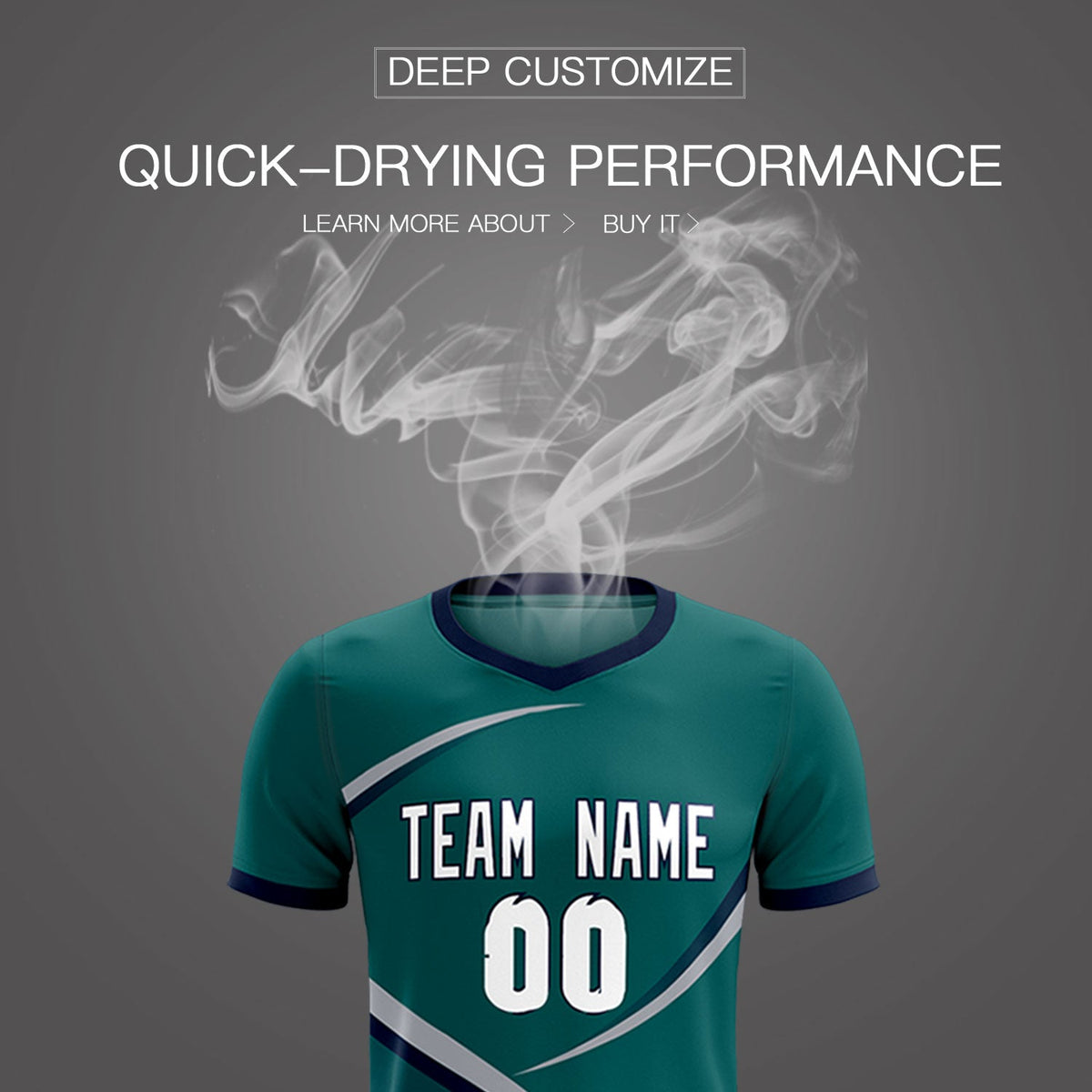 Custom Aqua Navy Color Block Training Uniform For Men Soccer Sets Jersey