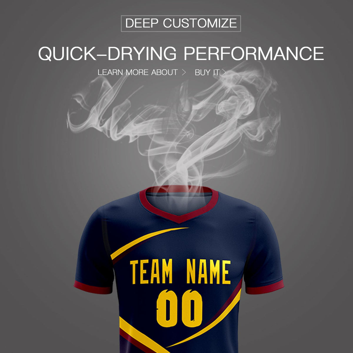 Custom Navy Navy Color Block Training Uniform For Men Soccer Sets Jersey