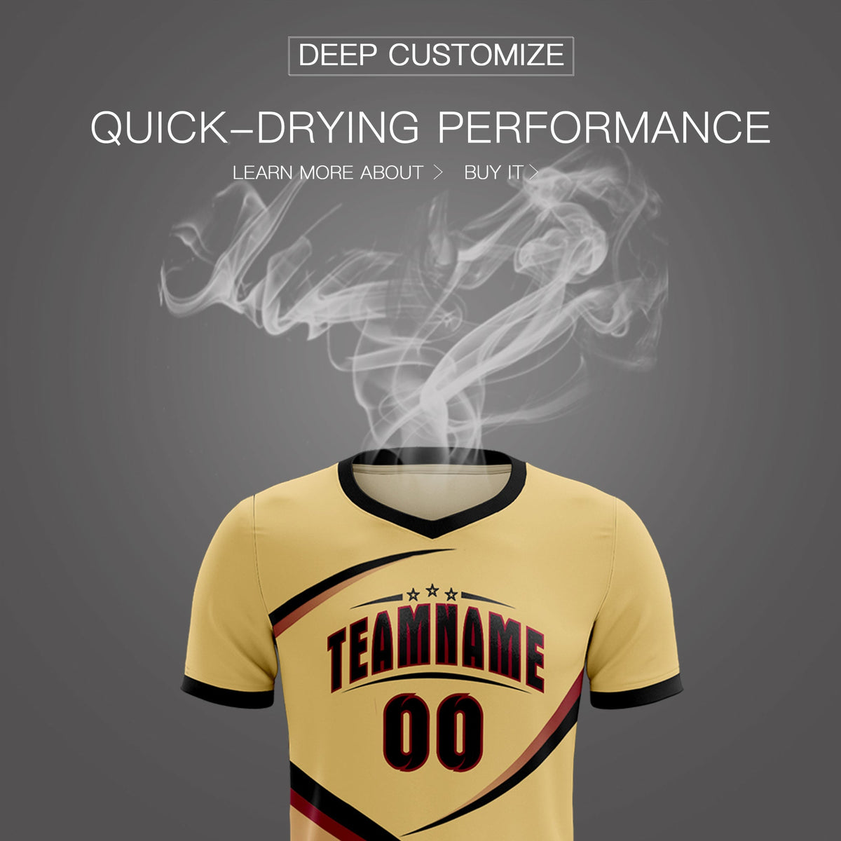 Custom Khaki Black Color Block Training Uniform For Men Soccer Sets Jersey